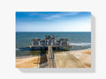 Seebrücken an der Ostsee - Malen nach Zahlen