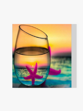 Seestern im Glas - Malen nach Zahlen