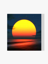 Sonnenuntergang - Malen nach Zahlen