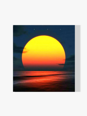 Sonnenuntergang - Malen nach Zahlen