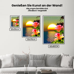 Sonnenuntergang - Malen nach Zahlen