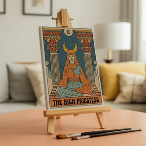 Malen nach Zahlen - 6 Mini-Gemälde | Tarot Vibe Kollektion