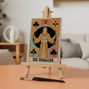 Malen nach Zahlen - 6 Mini-Gemälde | Tarot Vibe Kollektion