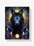 Universum Wolf - Malen nach Zahlen