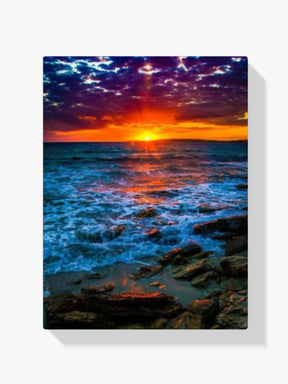 Verträumter Sonnenuntergang - Malen nach Zahlen