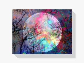 Vollmond Farbig - Malen nach Zahlen