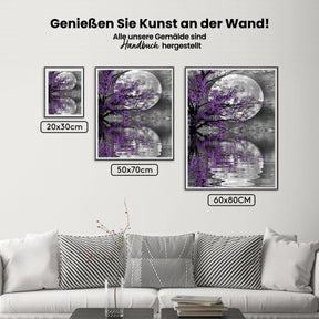 Vollmond - Malen nach Zahlen