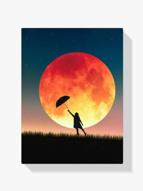 Vollmond - Malen nach Zahlen