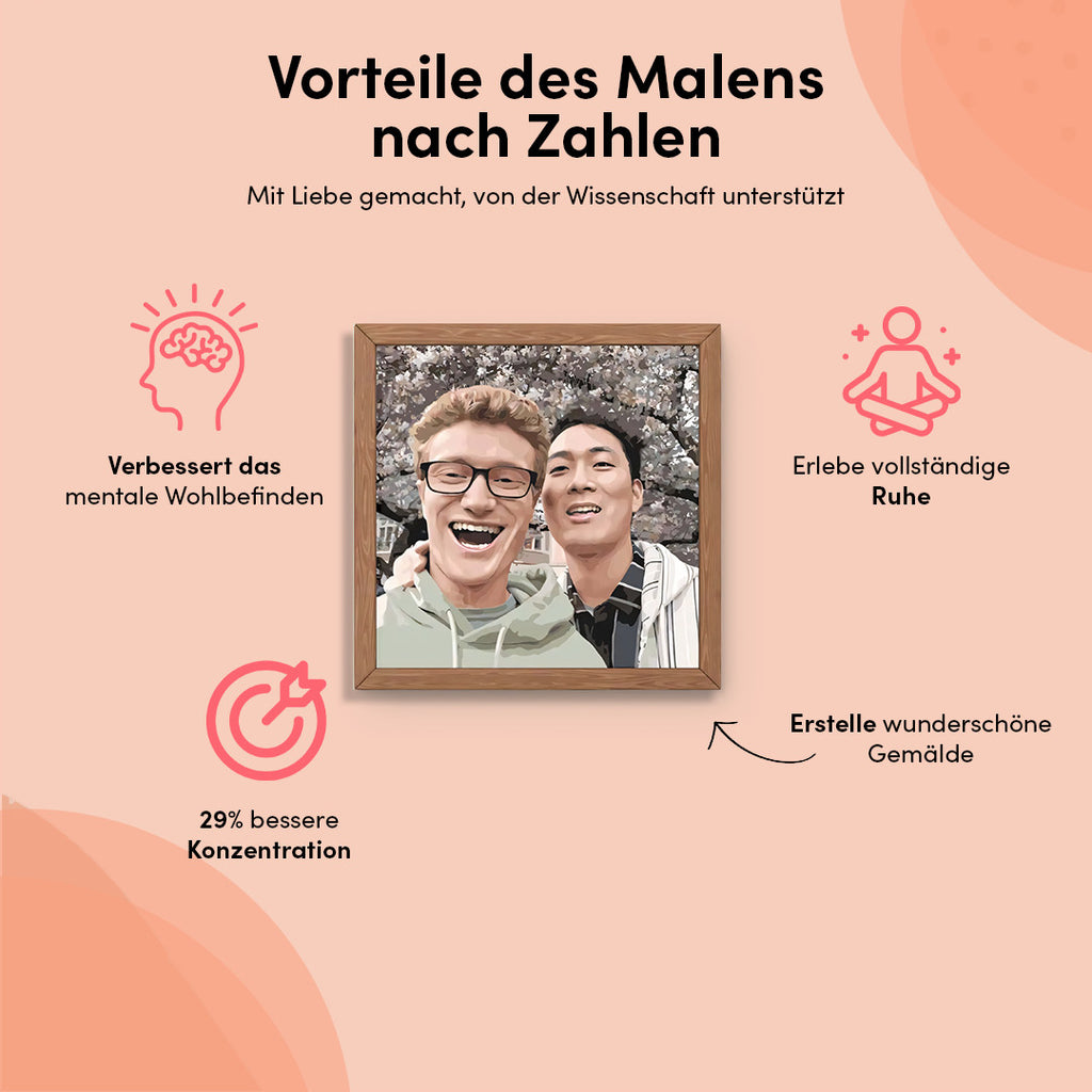 Malen nach Zahlen vorteile