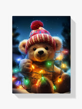 Weihnachtsbär - Malen nach Zahlen