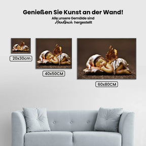 Weihnachtsengel - Malen nach Zahlen