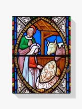 Weihnachtsgeschichte 2 - Malen nach Zahlen