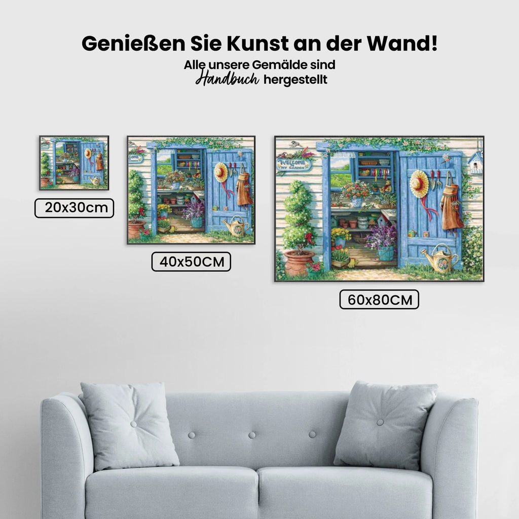 Welcome My Garden - Malen nach Zahlen