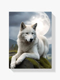 Wolf 1 - Malen nach Zahlen