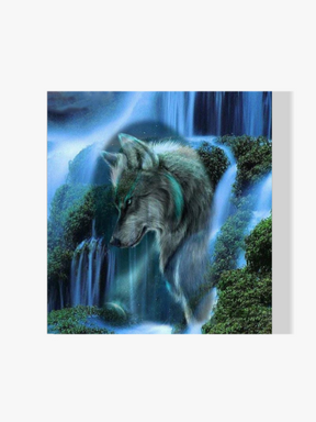 Wolf - Malen nach Zahlen
