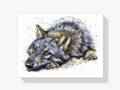 Wolf - Malen nach Zahlen